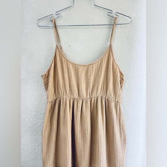 Salty lemon cotton maxi dress size M/L  fits - Picture 8 of 14